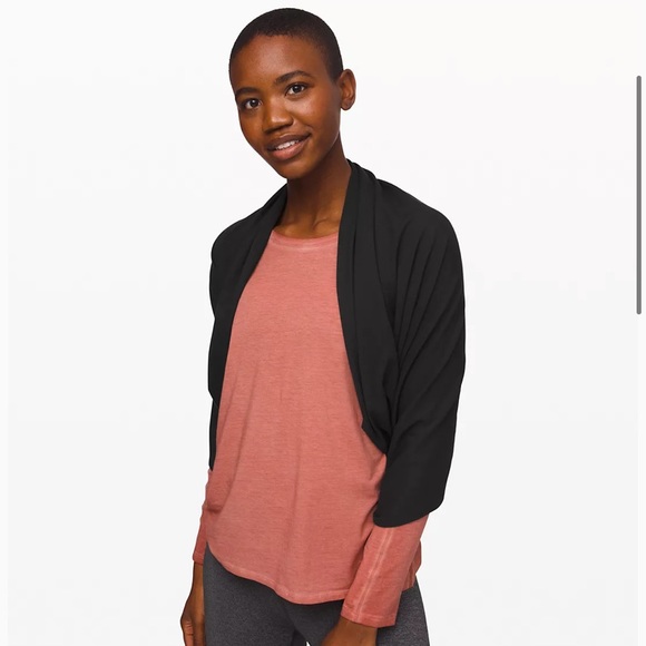 Lululemon Vinyasa Scarf Rulu Blue Striped - Picture 6 of 12